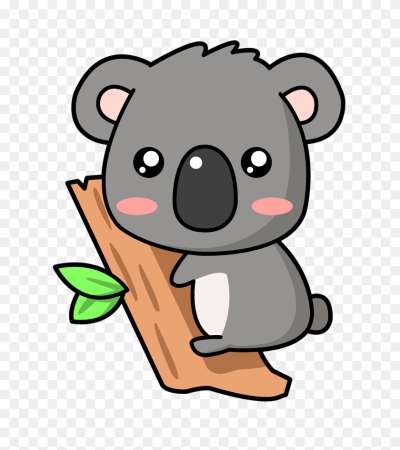 Стикеры для рисования коалу