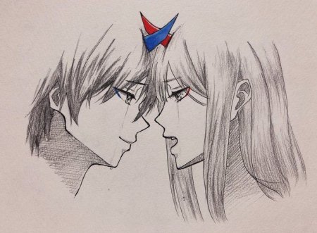 02 Аниме карандашом