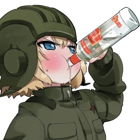 Girls und Panzer водка