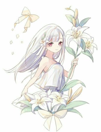 Белая Лилия аниме