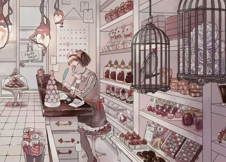 Аниме Эстетика вещи