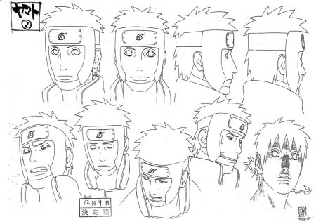 Ямато Наруто нарисовать
