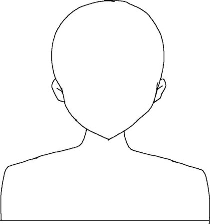 Заготовки головы для рисования