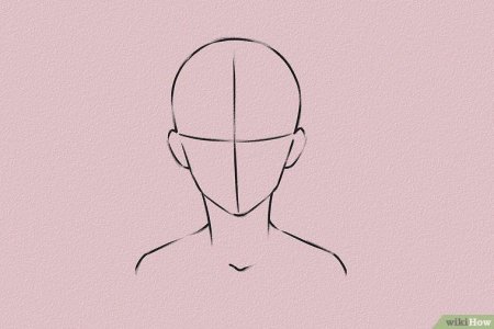 Аниме лицо с боку