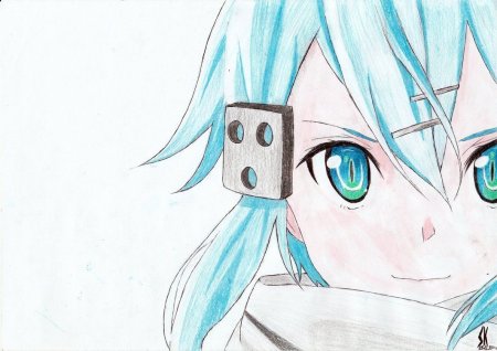 Аниме для срисовки цветные