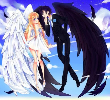 Аниме ангел Энджел любовь