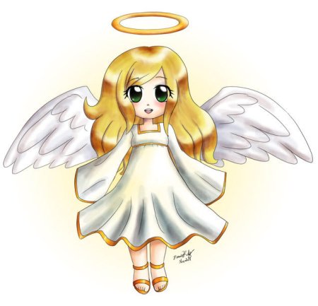 Картинки для срисовки ангел