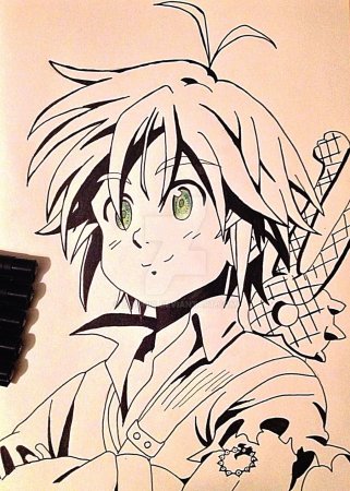 Аниме зарисовка 7 смертных грехов