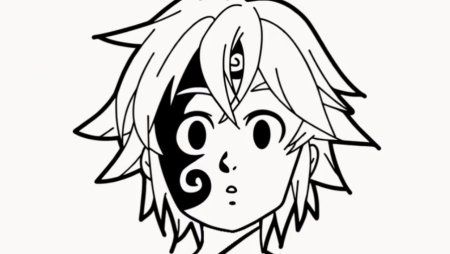 Мелиодас семь смертных грехов для срисовки