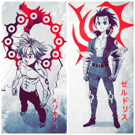 Аниме семь смертных грехов метки