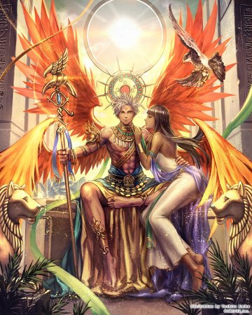 Бог в стиле аниме