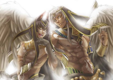 Анубис Маат аниме