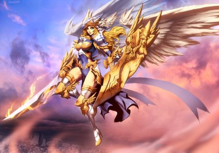 Битва богов аниме