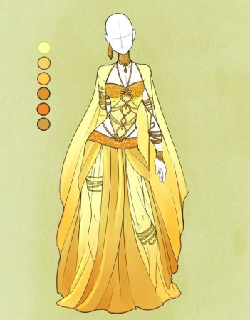 Египетские Наряды референс