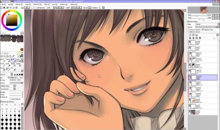 Рисунки в Paint Tool Sai