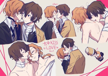 Великий из бродячих псов Чуя и Дазай 18