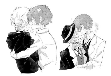 Дазай и Чуя Манга