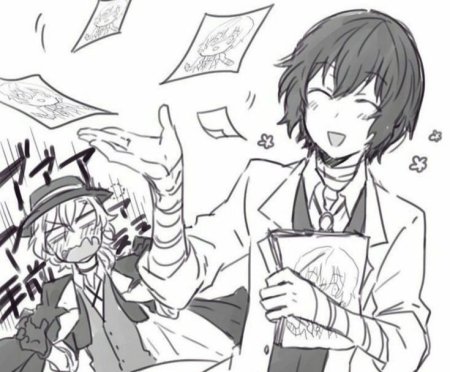 Великий из бродячих псов Манга Дазай