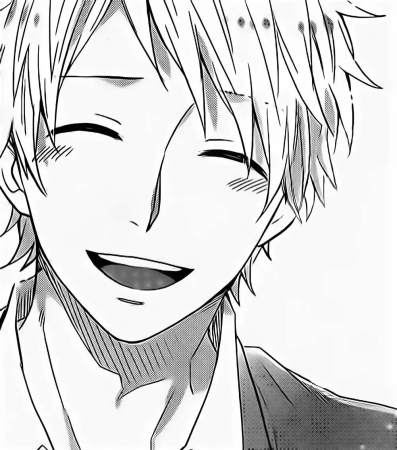 Anime kun ухмылка