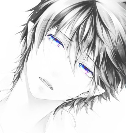 Аниме лицо парня