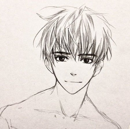 Аниме парень с сигаретой