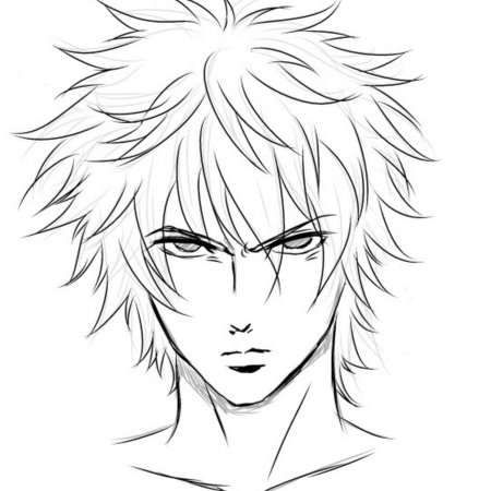 Причёски для мальчиков аниме