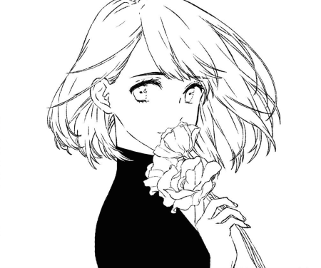 Девушки из манги с короткими волосами