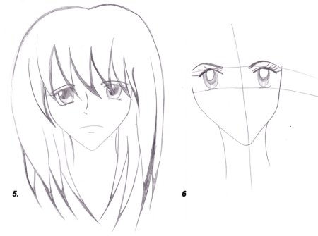 Аниме рисунки карандашом для начинающих