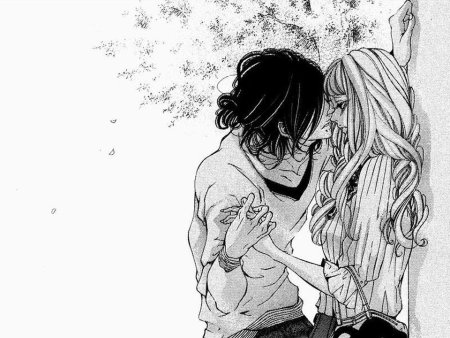 Аниме ссора парня и девушки