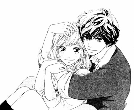 Аниме поцелуй в шею