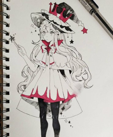 Аниме для скетчбука