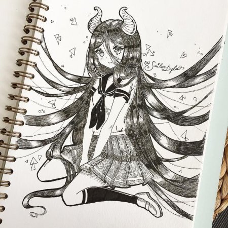 Скетчбук. Аниме