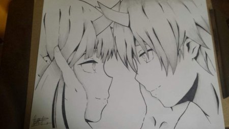 02 Аниме рисунок карандашом