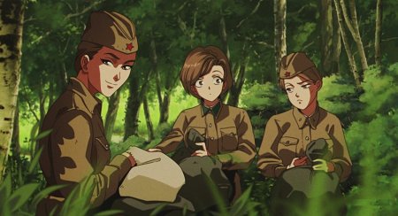 А зори здесь тихие аниме