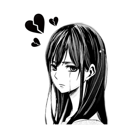 Аниме девушка в свитере