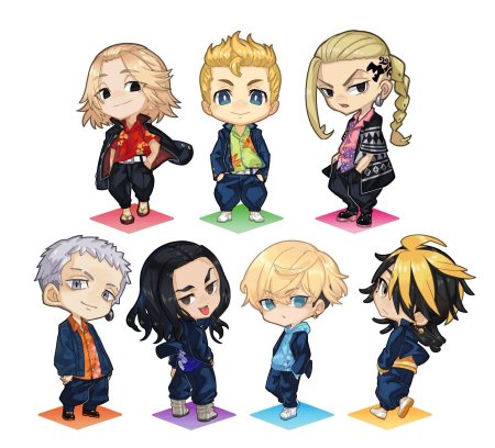 Токийские Мстители Чиби аниме