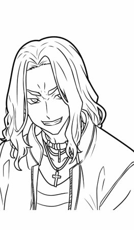 Раскраска аниме Токийские Мстители