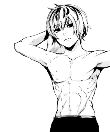 Канеки Кен голый