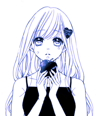 Аниме в черно белом стиле