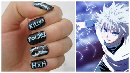 Киллуа Золдик ногти