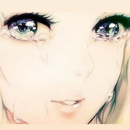 Аниме глаза со слезами