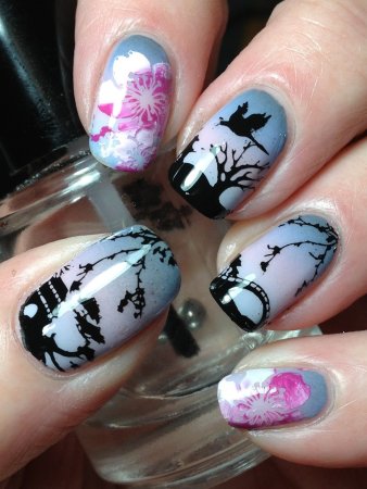 Маникюр в чаонкиом стиле