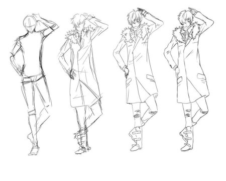 Наброски персонажей