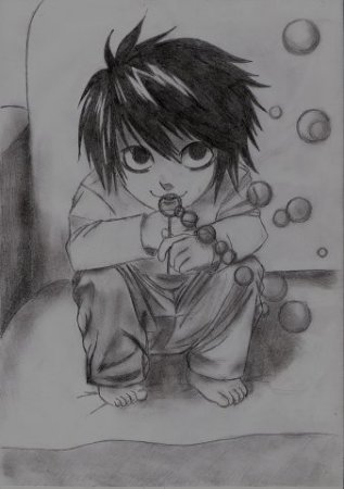 Арты мальчик карандашом маленький