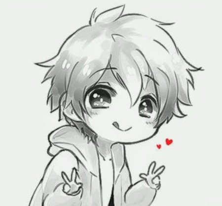 Рисунки аниме мальчики