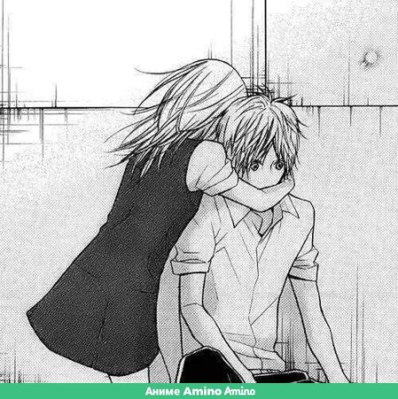 Аниме пара ругается