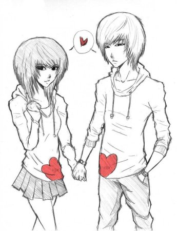 Картинки для срисовки любовь