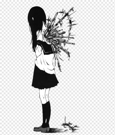 Грустный арт