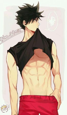 Куроо Тэцуро торс