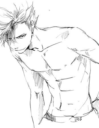 Куроо Тэцуро скетчи